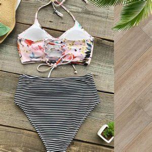 Cupshe Swim Cupshe Nwt Tank Bikini Two Piece Bikini Set Poshmark