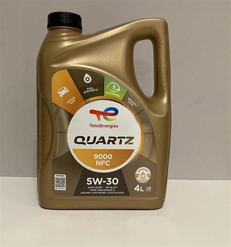Total Quartz 9000 NFC 5W-30 Motor Yağı 4 Litre (Üretim Yılı - 2023 ...