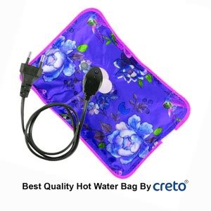 CRETO Heating Pouch For Instant Pain Relief Premium Electric 1 L Hot Water Bag Price In India
