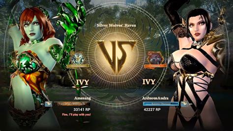 SoulCalibur VI Amesang Ivy VS ArduousAudra Ivy Xbox One S