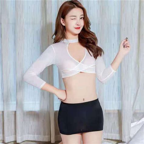 Erotic Cosplay Costume Lingerie Sexy Sleepwear Uniform Temptation