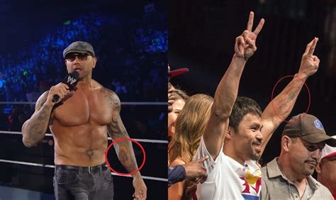 Dave Bautista Had Manny Pacquiao Tattoo Covered Up After His Anti Gay Statements Nextshark
