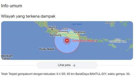 Update Terbaru Kerusakan Akibat Gempabumi Bantul Wilayah Jateng Hingga