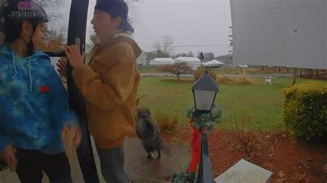 WATCH: Doorbell camera captures moment 2 boys rescue dogs trapped ...