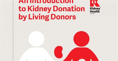 Introduction To Kidney Donation By Living Donors Kidney Health