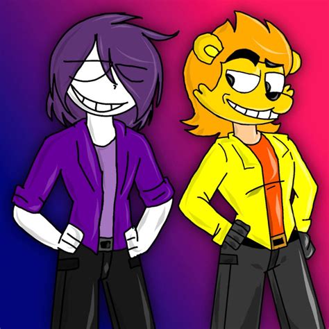 Fnaf Molbox87 William Y Henry Adolescentes By Yender87 On Deviantart