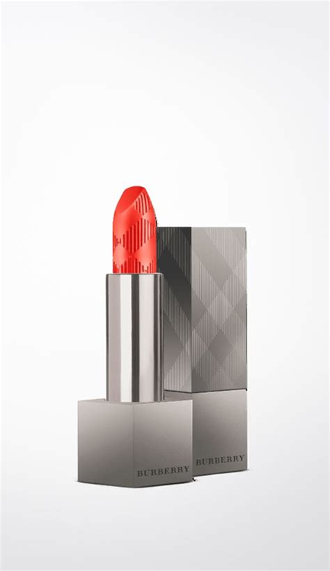 Son Burberry 412 Orange Red Đỏ Cam Ảo Diệu Hot Nhất Burberry