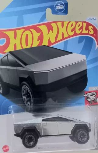 Hot Wheels Tesla Cybertruck Hw Rolling Metal Color Plateado MercadoLibre