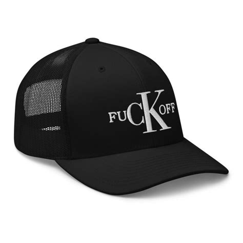 Fuck Off Logo Keps Svart ADD Se