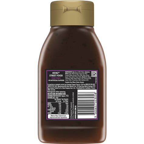 Heinz Street Food Teriyaki Sauce Stir Fry Sauces 295ml | Woolworths