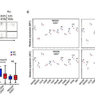 Analysis Of In The Mature NK Cell Pool From ALL Patients And Healthy