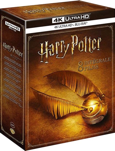 Harry Potter Intégrale 8 Films Blu ray 4K Ultra HD Blu ray