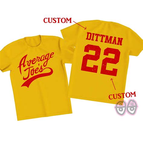 Average Joes Costume Halloween Shirt Average Joes Shirt Dodgeball
