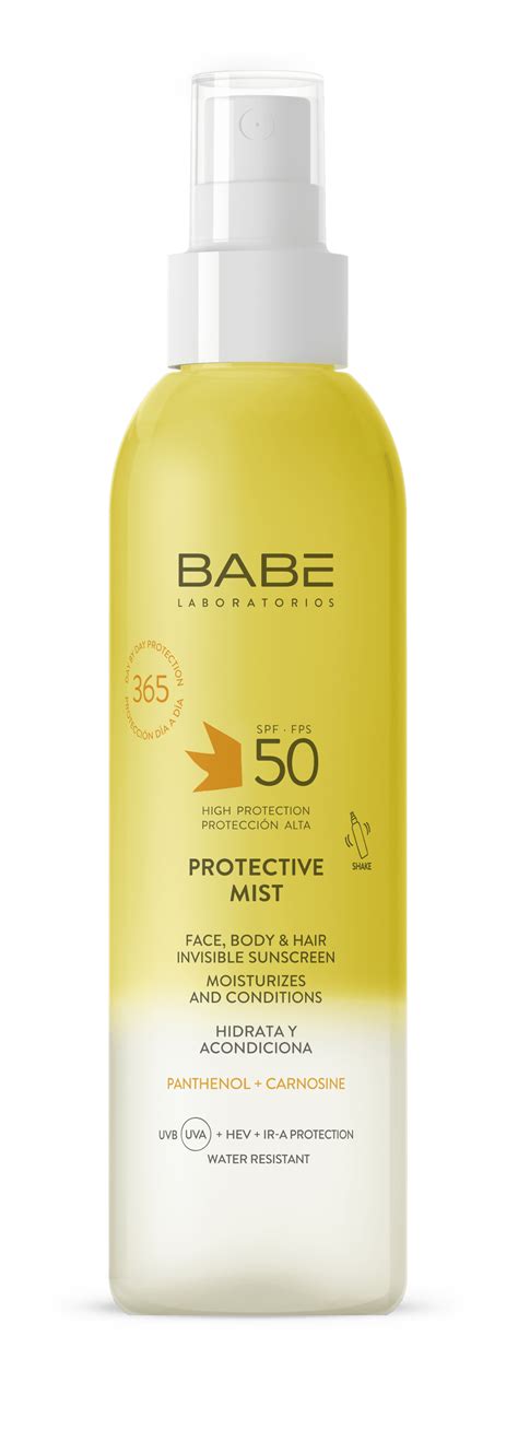 BABE PÄIKESEKAITSESPREI NÄOLE JUUSTELE KEHALE SPF