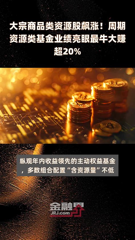 大宗商品类资源股飙涨！周期资源类基金业绩亮眼最牛大赚超20 快报凤凰网视频凤凰网