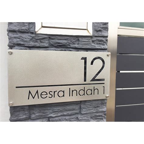 Outdoor House Number Plate Design Ubicaciondepersonascdmxgobmx