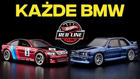 Kupiłem wszystkie BMW z serii Hot Wheels Red Line Club YouTube