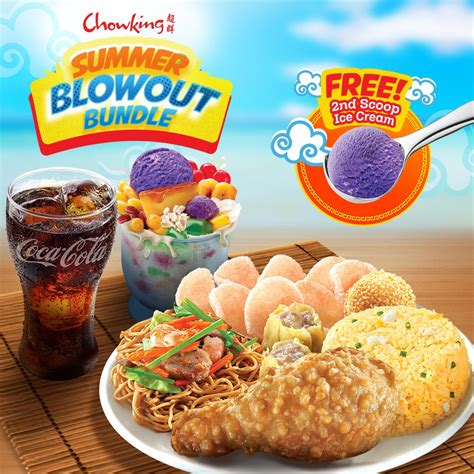 Chowking On Twitter Get Free 2nd Ice Cream Scoop With Any Lauriat