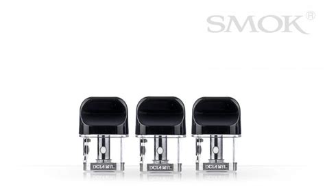 Smok Novo Replacement Pods 3 Pack Refillable Pod Vape Nzvapor