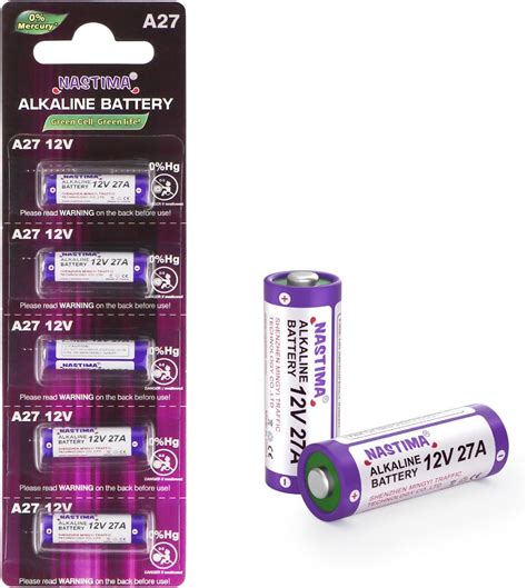 Avmzvo 27A 12V Alkaline Batteries V27A LR27A MN27 L828 A27 12V Battery