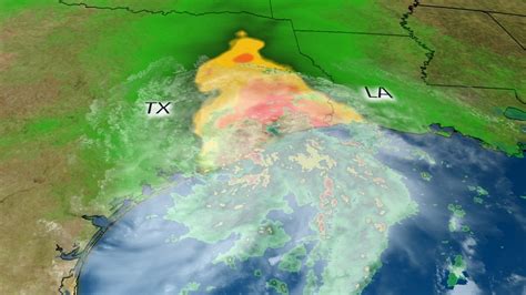 tropical storm imelda drenching  upper texas coast poses flooding