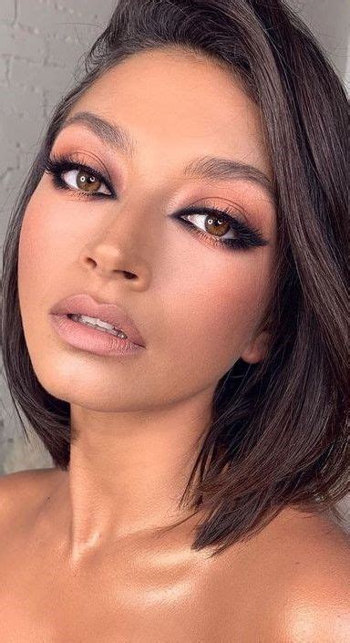 Glam Makeup Look Makeup Eye Looks Nude Makeup Glamour Makeup Makeup For Brown Eyes Gorgeous
