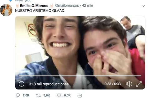 Aristemo La Pareja Gay De Una Telenovela Mexicana Asistir A Los Premios Glaad En Nueva York