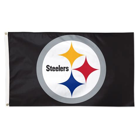 Pittsburgh Steelers Flag 3x5 Team Sports Fan Shop