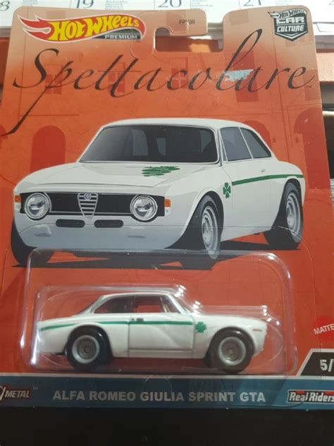 Hot Wheels Alfa Romeo Giulia Sprint Spettacolare Eur Picclick It