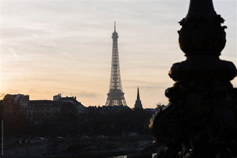 "Eiffel Tower In The Sunset" by Stocksy Contributor "Jovana Rikalo ...