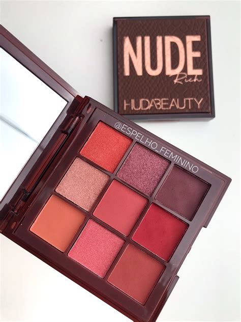 Paleta De Sombras Huda Beauty Nude Obsessions Rich Cores Shopee Brasil