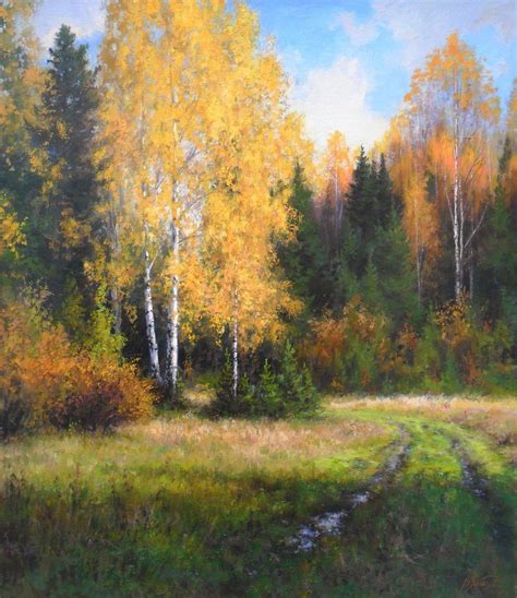 Живописцы России — Вадим Зайнуллин | OK.RU | Modern landscape painting ...
