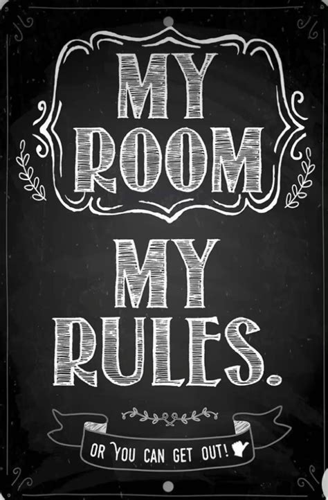 room rules room rules sign  room rules poster ideas  room