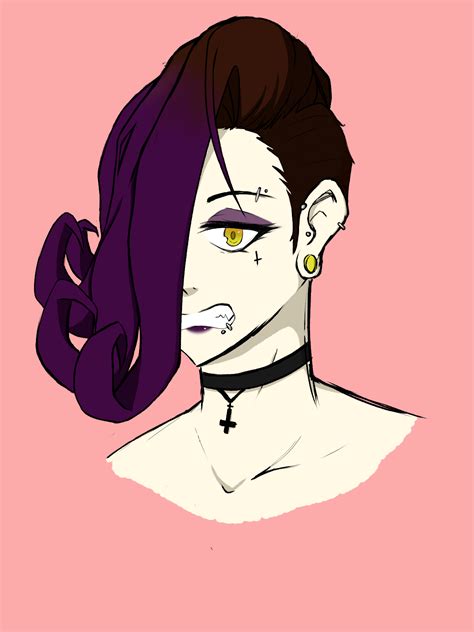 Goth Oc By Theanimegirl69 On Newgrounds