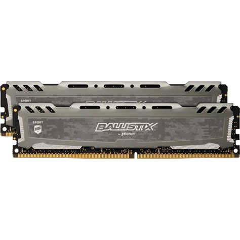 32GB Crucial Ballistix Sport LT V2 Dual Rank grau DDR4-3200 DIMM CL16 ...