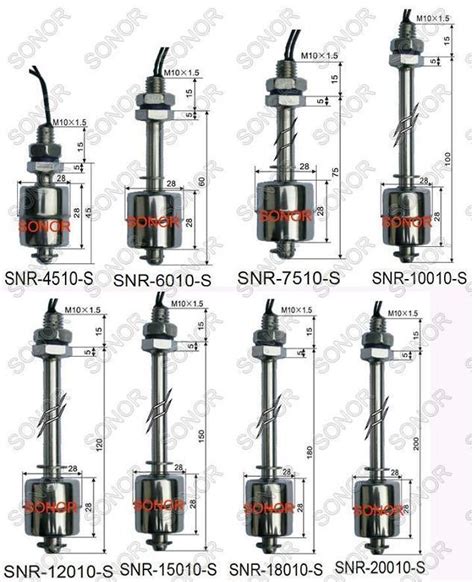 Stainless Float Switch Vertical Type Magnetic Float Switch Vertical