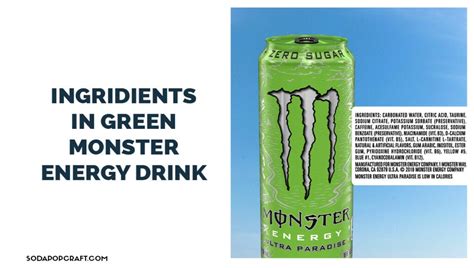 What Flavor Is The Green Monster?