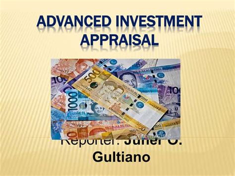 report advanced investment appraisal