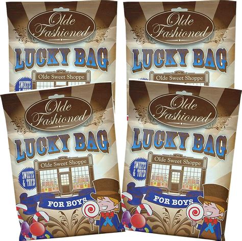 Old Fashioned Boys Lucky Bag X 4 Uk Grocery