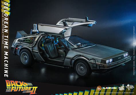 Hot Toys Mms Back To The Future Ii Th Scale Delorean Time Machine Collectible Vehicle