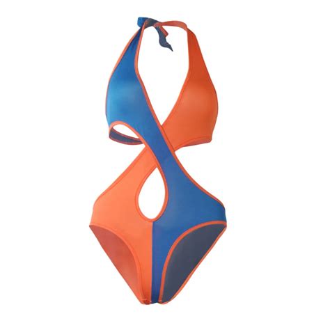Swimsuit Sexy Two Color Cross Bikini Beach Halter Sexy Bodysuit Strapping One Pieces Swimwear