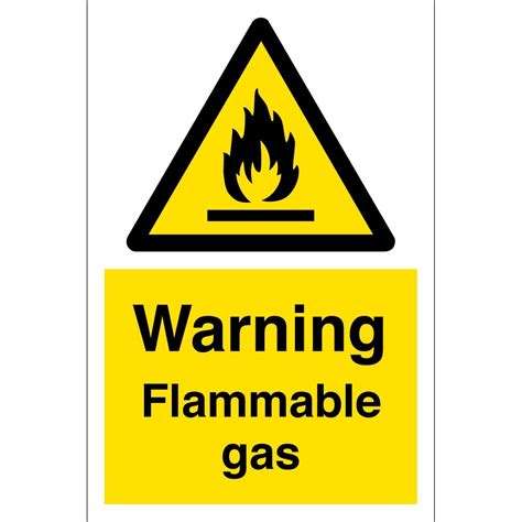 Flammable Gas Signs - from Key Signs UK