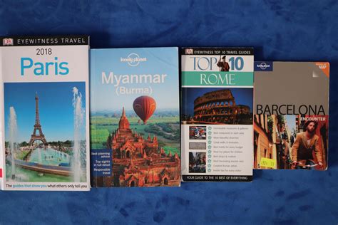 Lot 4 Travel Guide Books