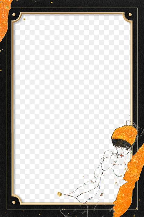 Woman Nude Art Png Frame Free PNG Rawpixel