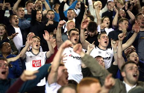 Rams On The Road Of The Best Pictures Of Derby County Fans This