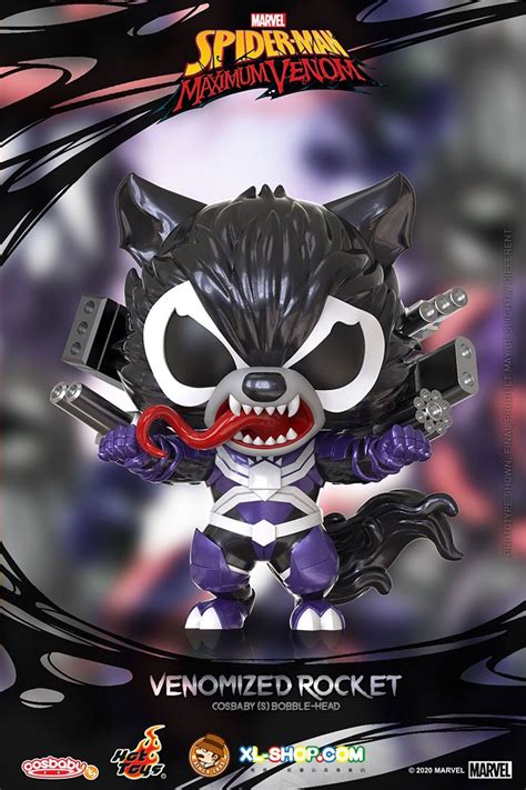 Фигурка Venomized Rocket Cosbaby Hot Toys купить в интернет магазине geek collector