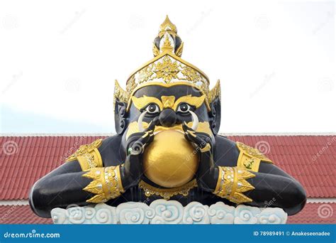 Rahu Stock Image Image Of Moon Statue Rahu Symbol 78989491