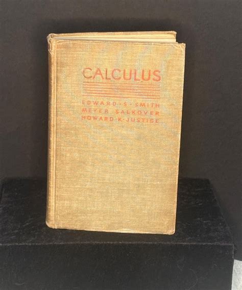 Vintage Calculus Guide