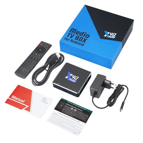 X4Q PLUS Android 11 Amlogic S905X4 8K HDR 4GB/64GB TV BOX EU