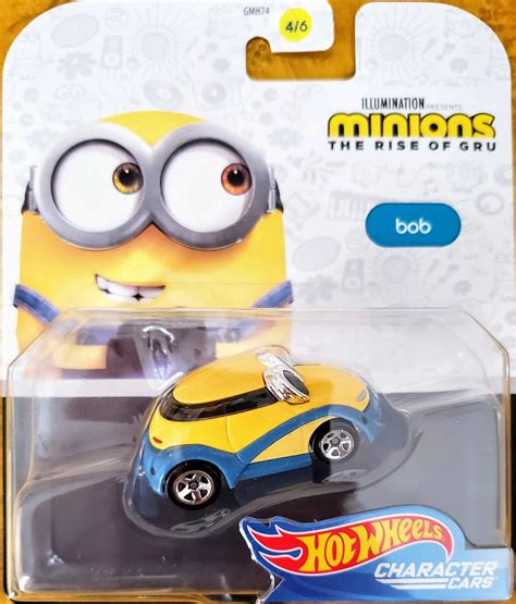 Hot Wheels Character Cars Minions Bob Universo Hot Wheels